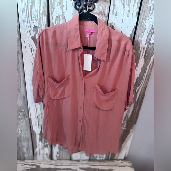 Z Supply Resort Copper Top size M NWT - Picture 6 of 9